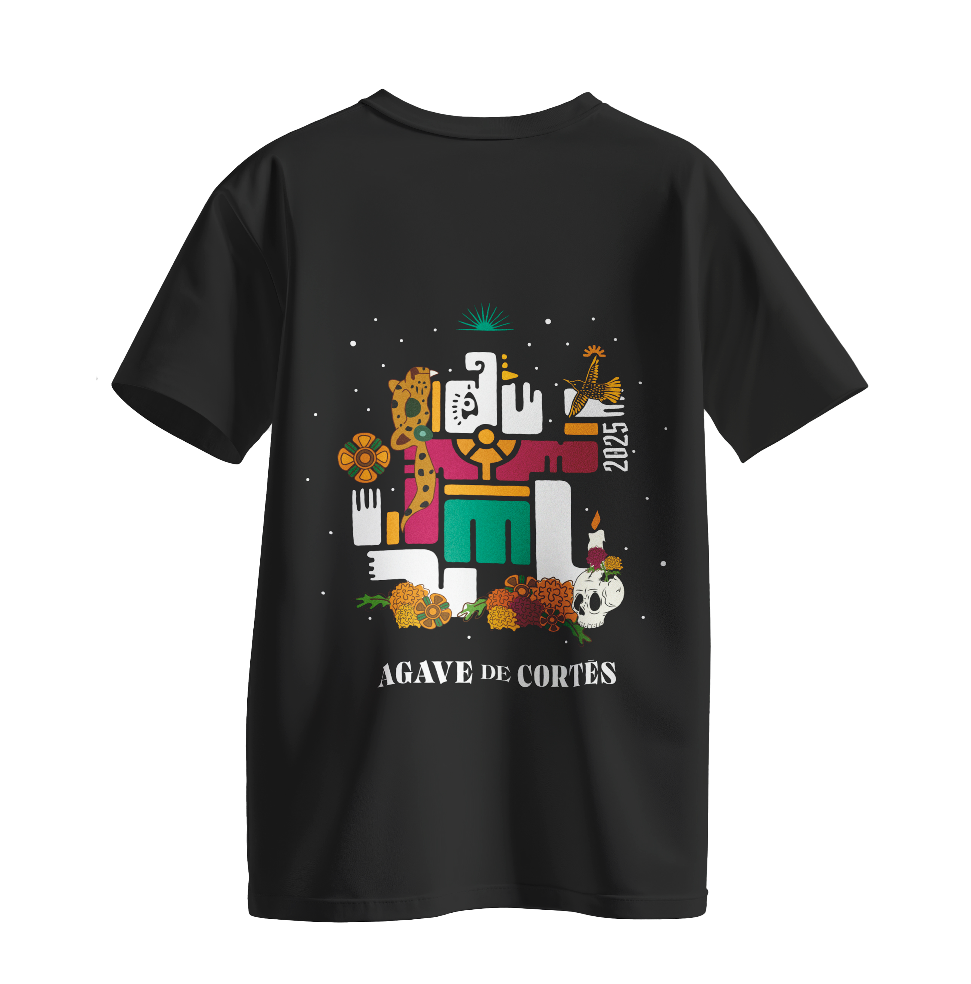 Mezcal Artesanal Todos Santos Mezcaleros 2025 Agave de Cortés 750 ml + playera