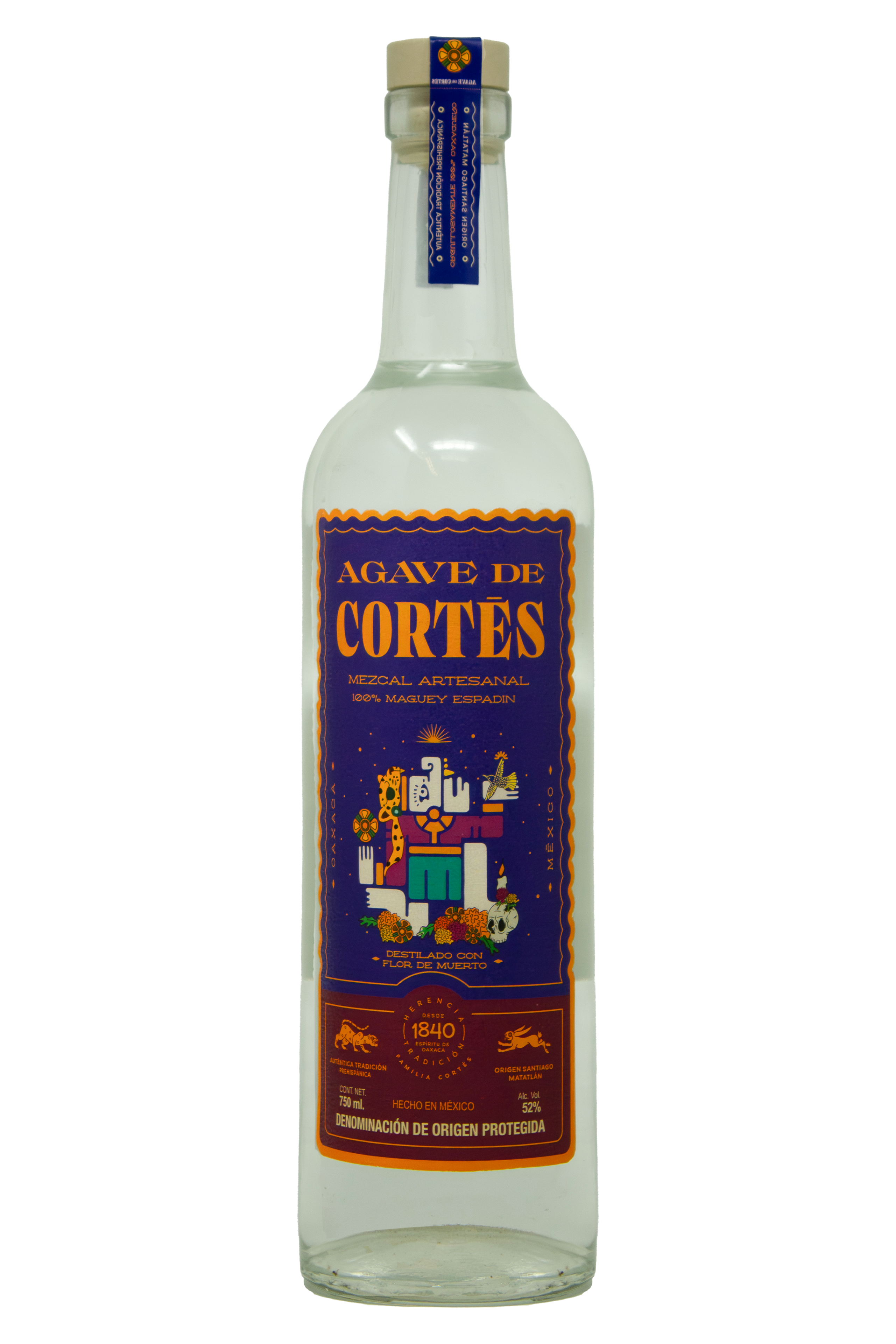 Mezcal Artesanal Todos Santos Mezcaleros 2025 Agave de Cortés 750 ml + playera