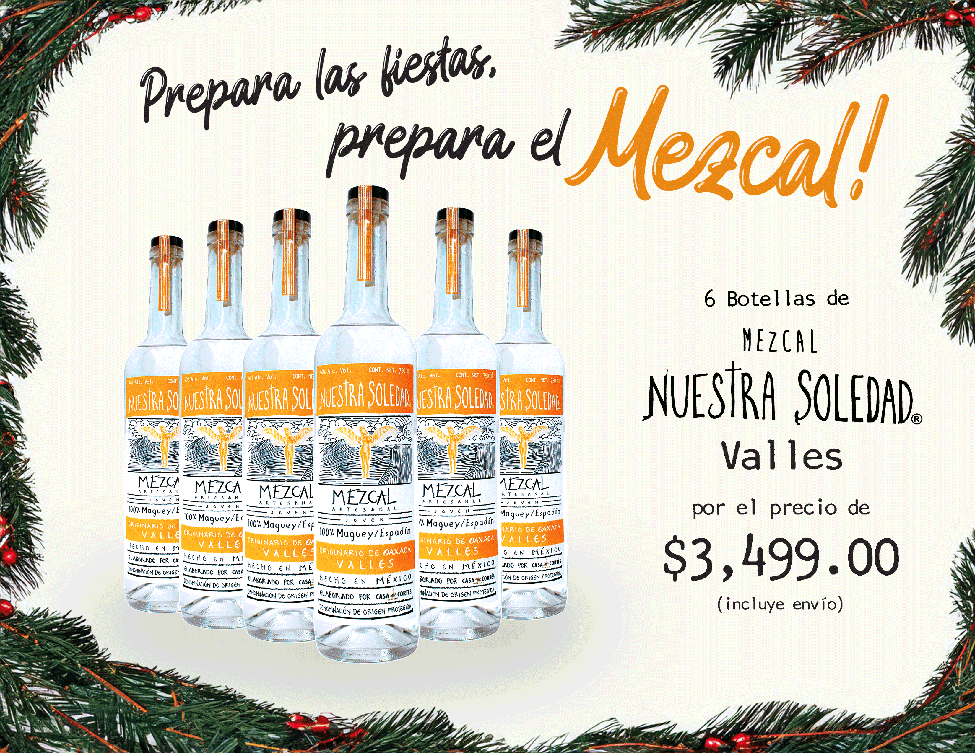 Mezcal Artesanal Nuestra Soledad Valles, prepara las fiestas prepara el mezcal